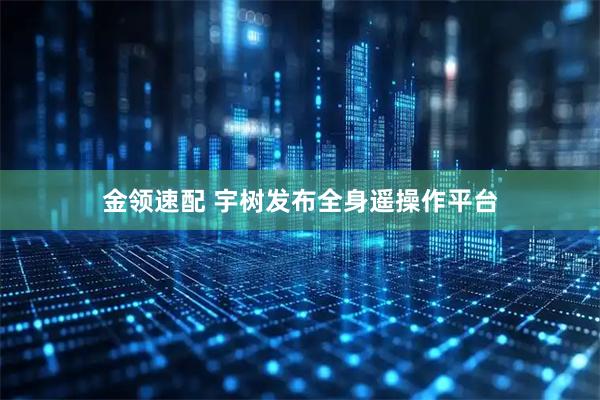 金领速配 宇树发布全身遥操作平台